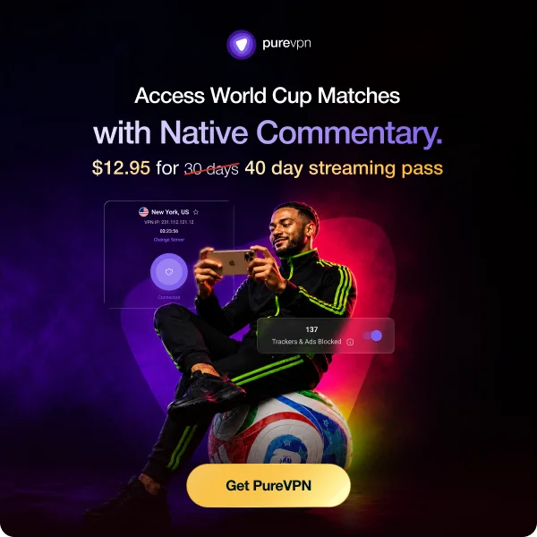 عرض PureVpn للمستخدمين