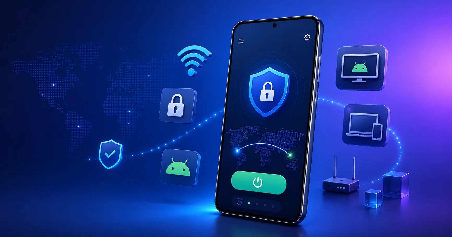 أفضل VPN للأندرويد لحماية الهاتف والتطبيقات